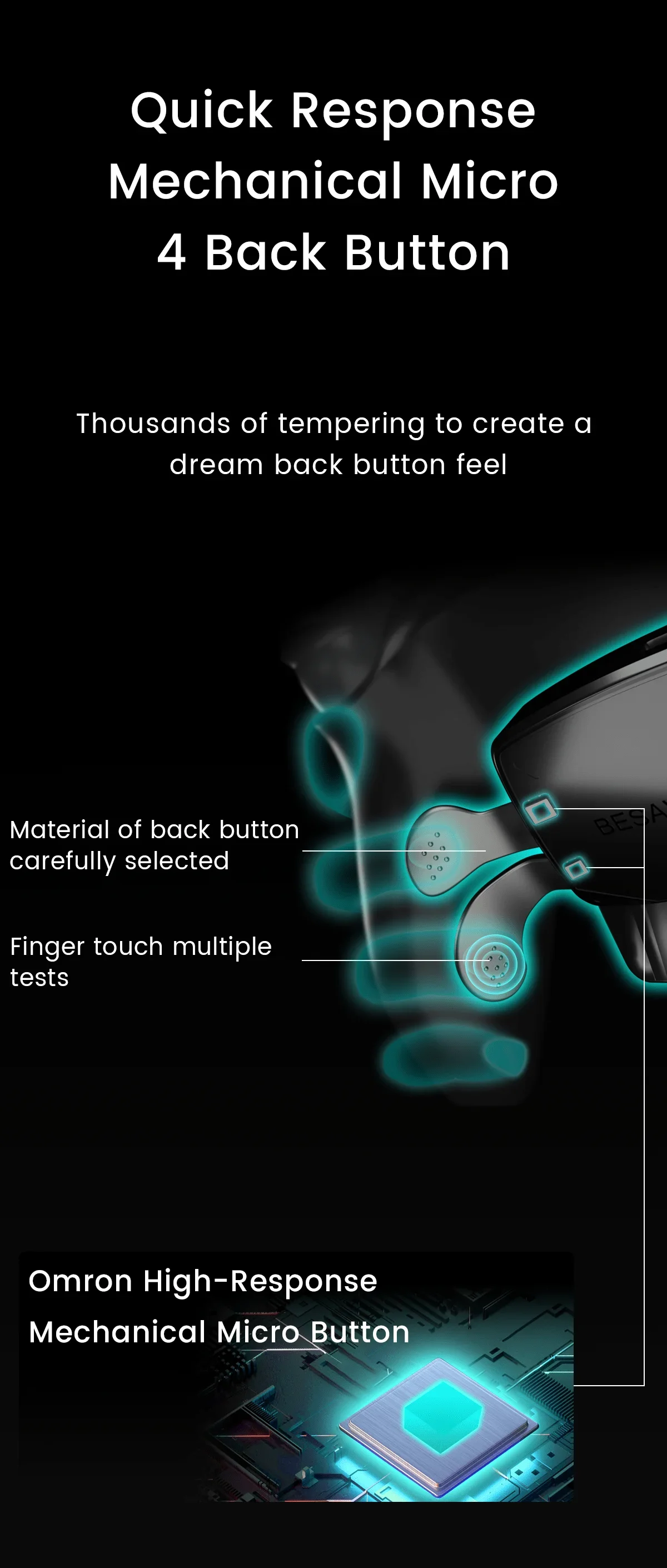 YYHC Besavior P5 espandibile Elite Controller BT gamepad una varietà di periferiche di gioco per PS5