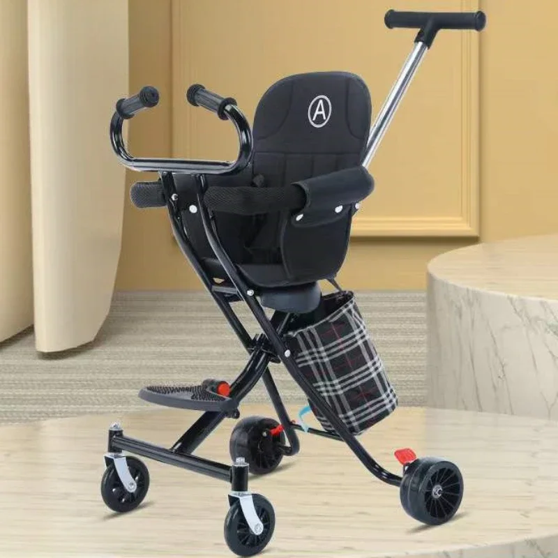 2-5 years old Baby Stroller delivery free ultra light folding can sit Children Trolley High Landscape