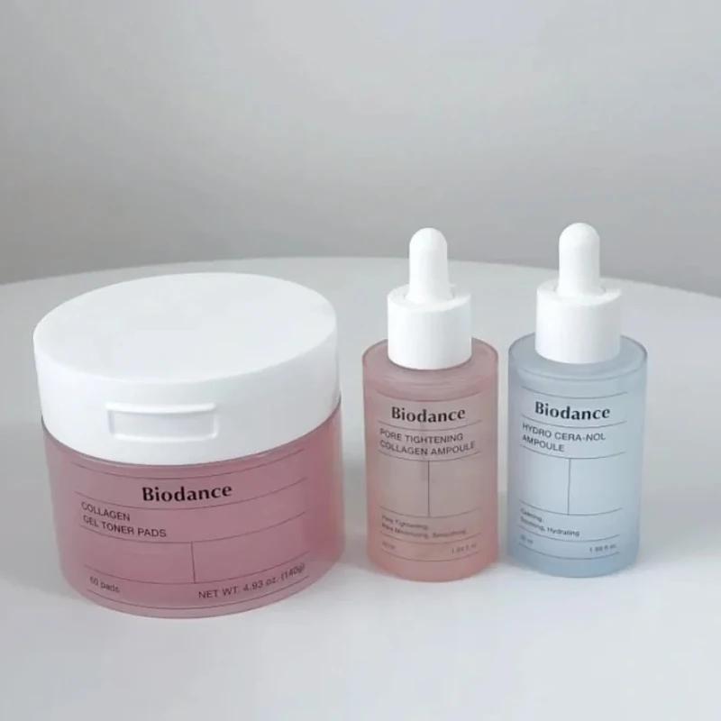 New Brand Firming Pores Nourishing Gel Toner Cotton Tablets Ampoule Moisturizing Serum Foam Cleanser Korean Skincare Products