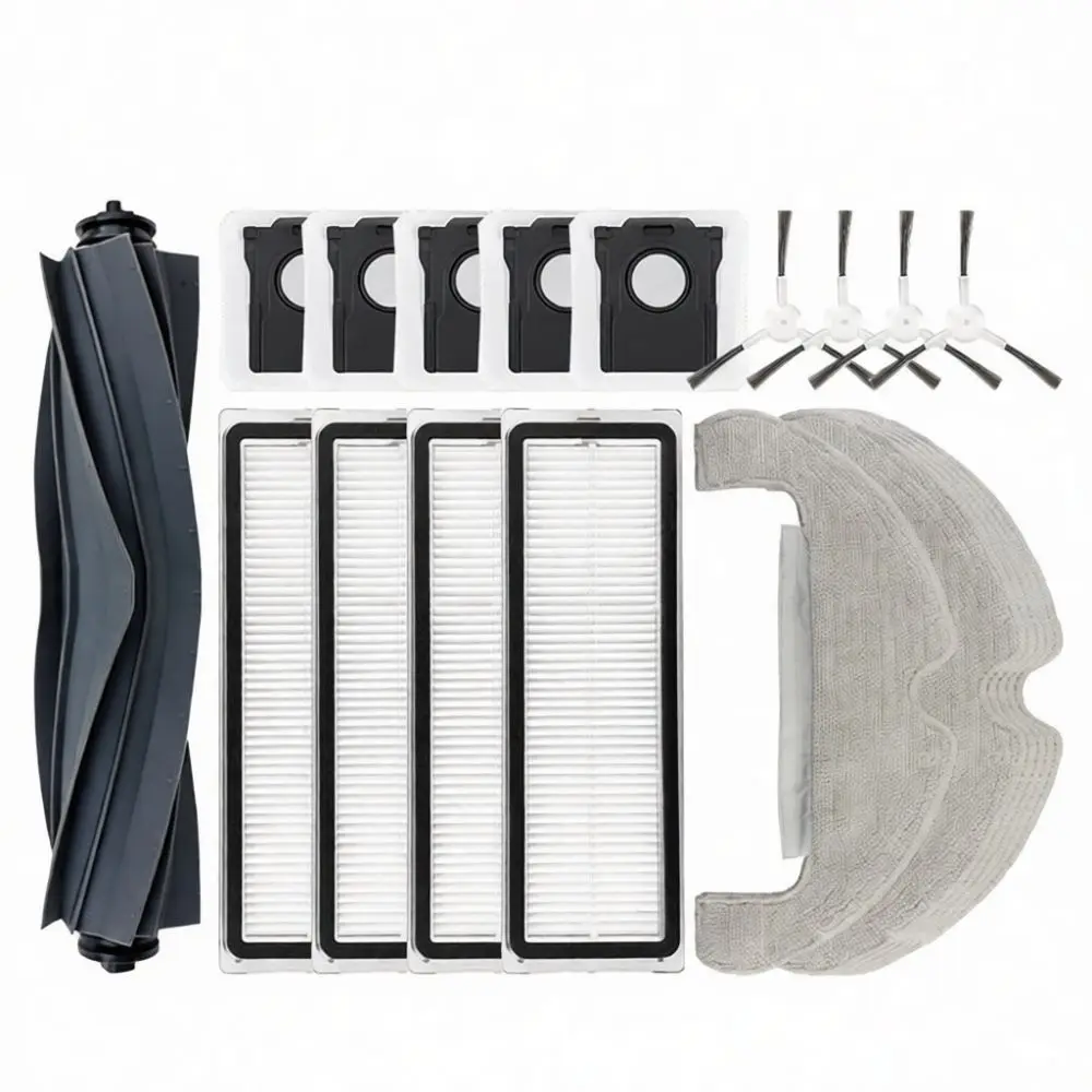 Robot Vacuum Replacement Parts For Dreame D10 Plus Gen2 Cleaning Accessories Set Hepa Filter Dust Bag Mop Main Brush Kit