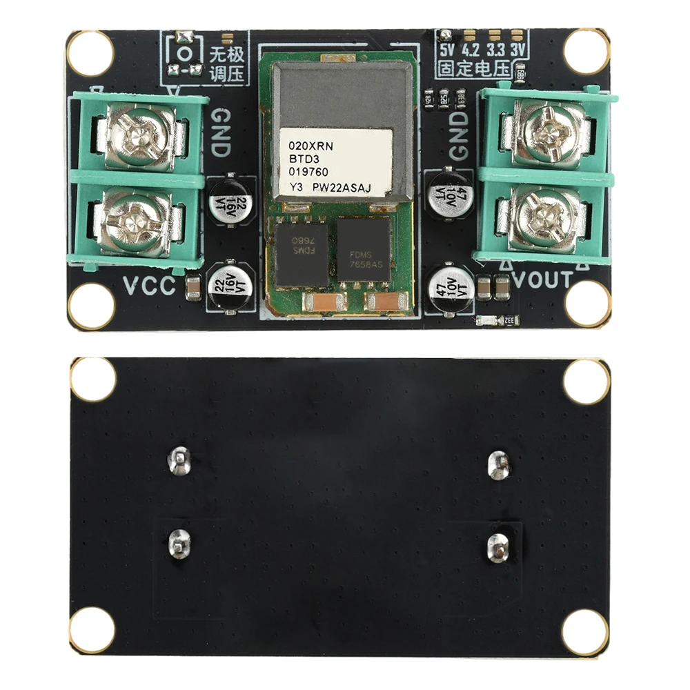 DC-DC 9-14V a 5V o 1,2-5,6 V ajustable 20A módulo reductor de alta potencia convertidor de potencia módulo reductor de cargador de litio