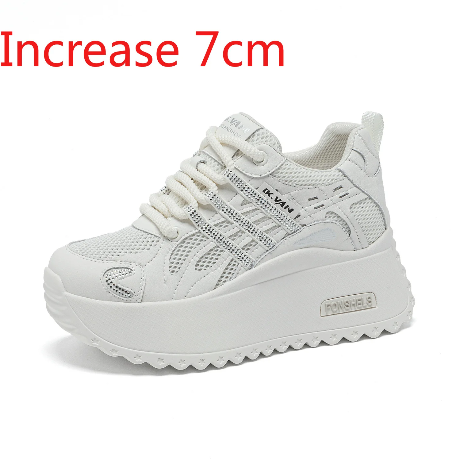 

Женские теннисные кроссовки на толстой подошве, повседневные слипоны с увеличенной высотой, кожаные, со вставками, для студентов, спортивная обувь 2026