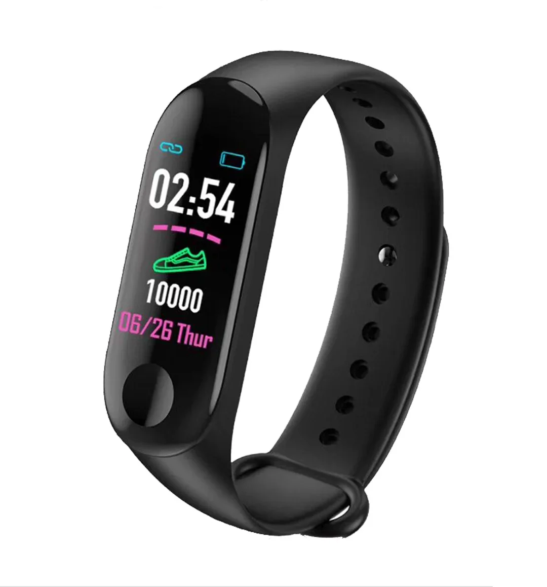 M3 Cheap Gift Smart Band With Heart Rate, Pedometer, Sleeping Monitor