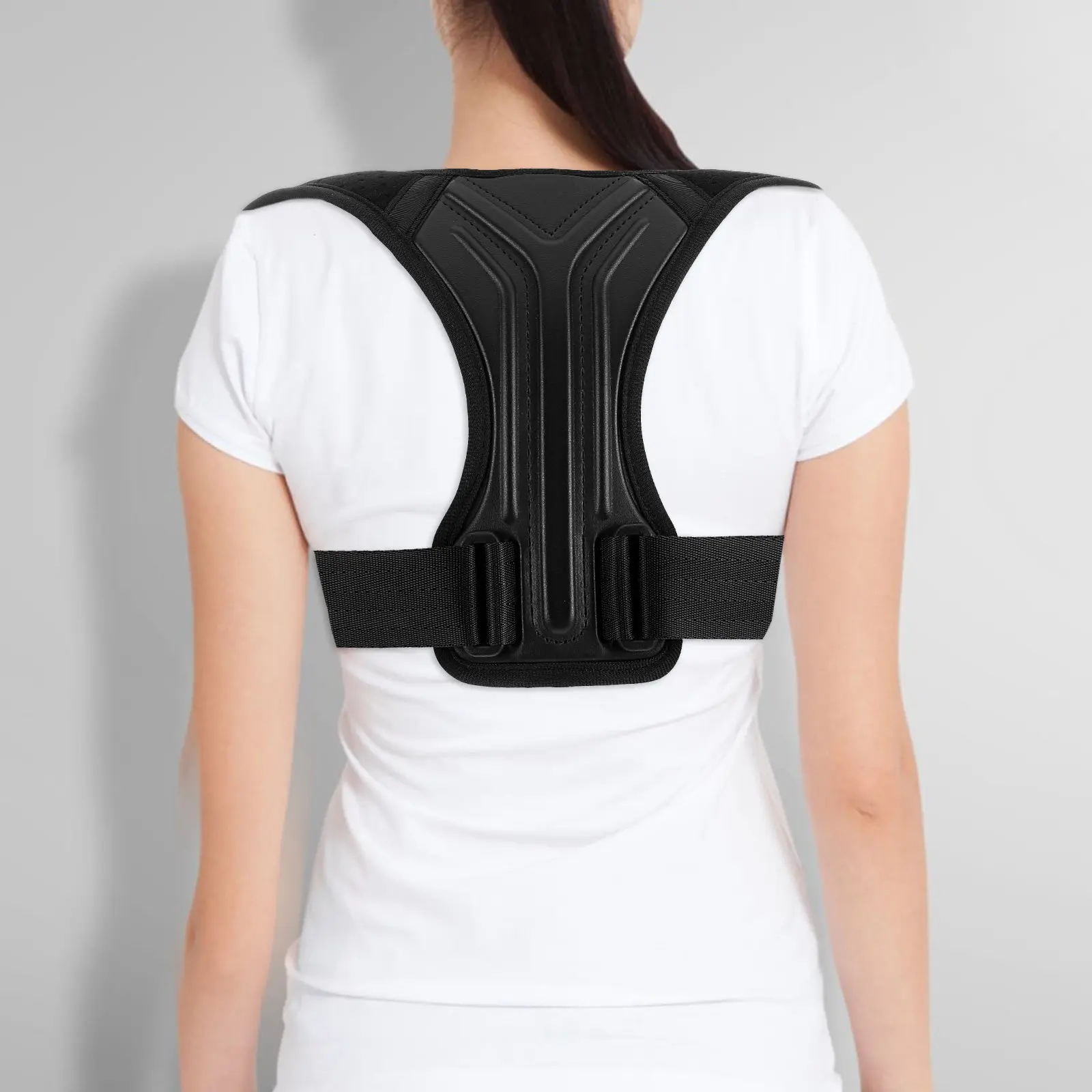 

Регулируемый корректор осанки: дышащий и удобный пояс для мужчин и женщин, предотвращающий сутулость, для офиса, для выравнивания позвоночника