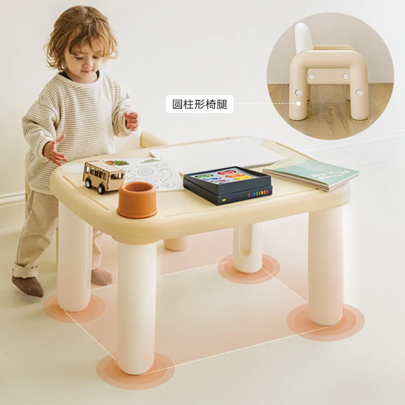 Kindertafel Schoolmeubilair Kinderbureau Kinderen Studie Kleine kinderkamer Set Benodigdheden Klaslokaaltafels Student