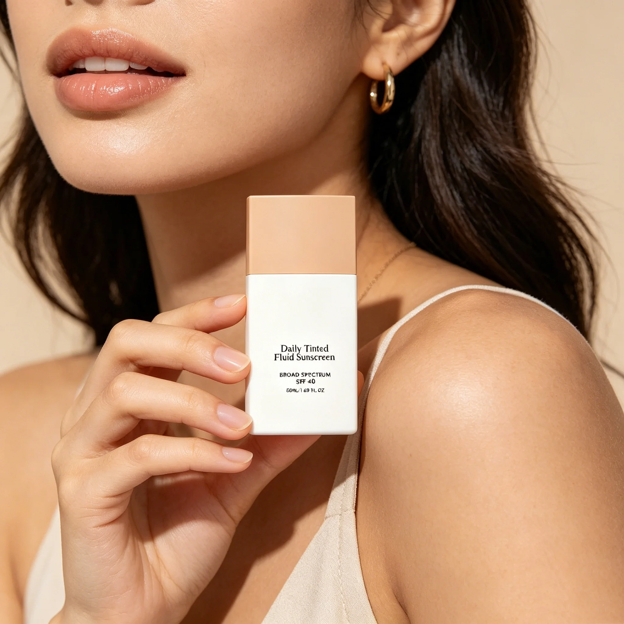 Facial Sunscreen Concealer Spf40 Brightening Skin Sunblock Uv Refreshing Oil-Control Easy Carry Beauty Mild Natural Concealers