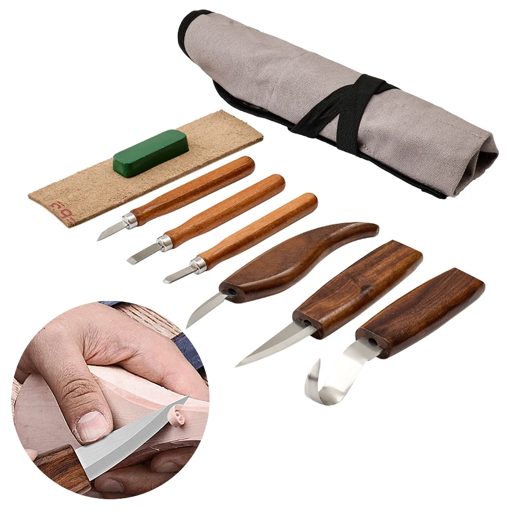 

10pcs/set Professional Wood Carving Chisel Carpentry DIY Tool Woodworking Woodcut Carving Knife Wood Carving Woodworking Chisel