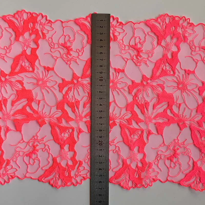 20Yds/Lot Embroidery Lace Trim Shimmer Fluorescence Laces Fabric For Clothing Accessories Dress Sewing Applique Costume