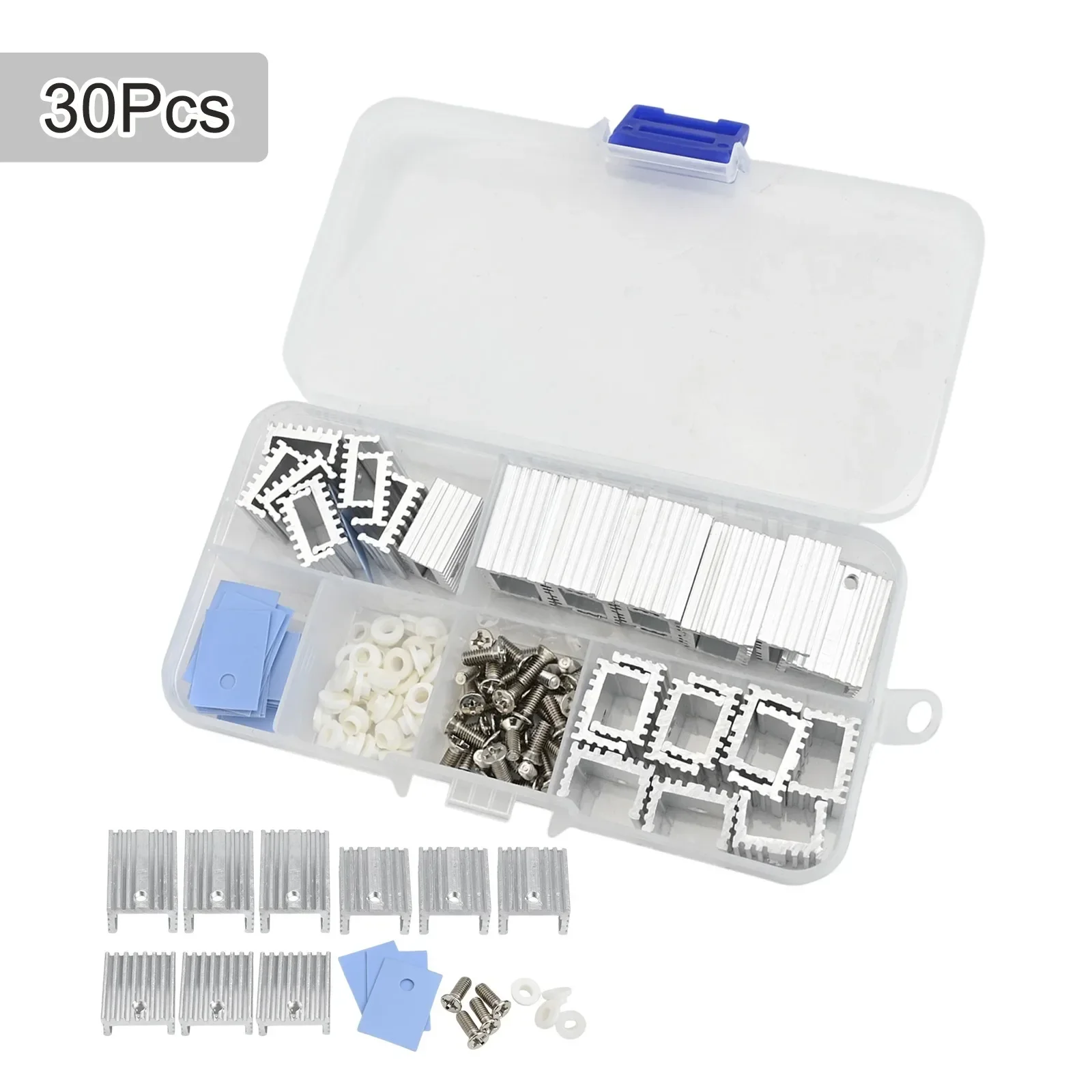 

15*10*17 TO-220 Heat Sink Electrical Insulation Heat Sinks Appliance Integrated Device Support Power IC Cooling