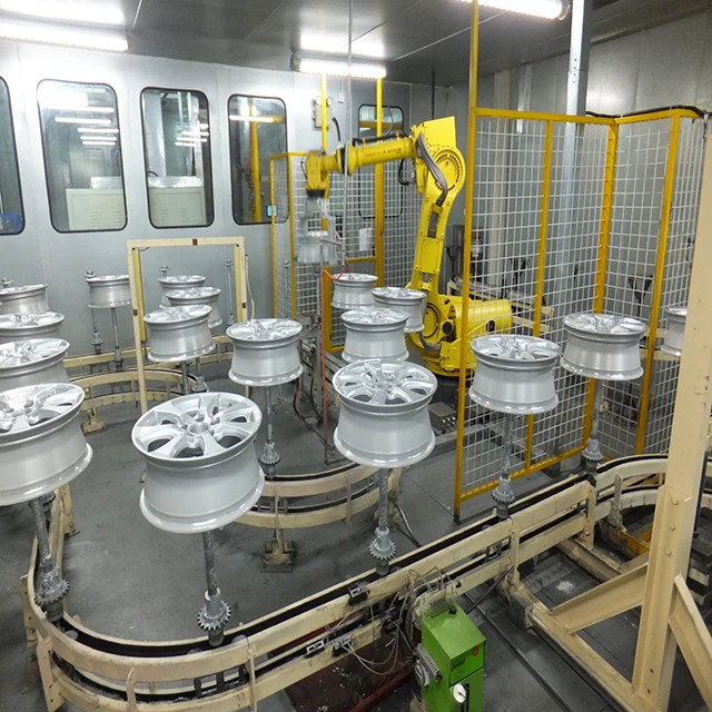 Spray Line Coating Equipment LineSystem Production Line for Coated Cookware Product Automatic Powder