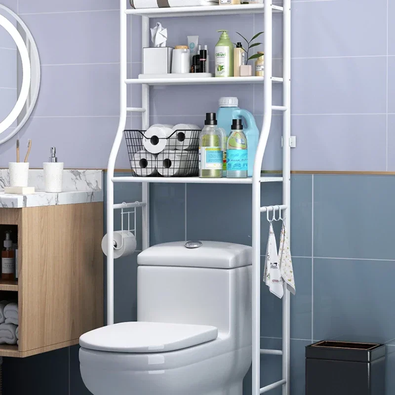 Toilet Toilet Rack, Bathroom Supplies Storage Rack, Floor Mounted Wall Mounted Washing Machine, Toilet, Restroom simple