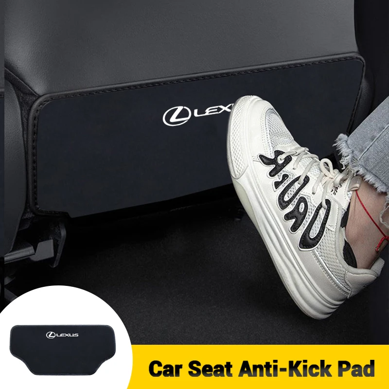 Funda protectora trasera para asiento de coche, cojín antipatadas para Lexus GX460 Ct200h IS250 ES 220D IS200 Fsport GS GX IS LS LX NX RX UX CT