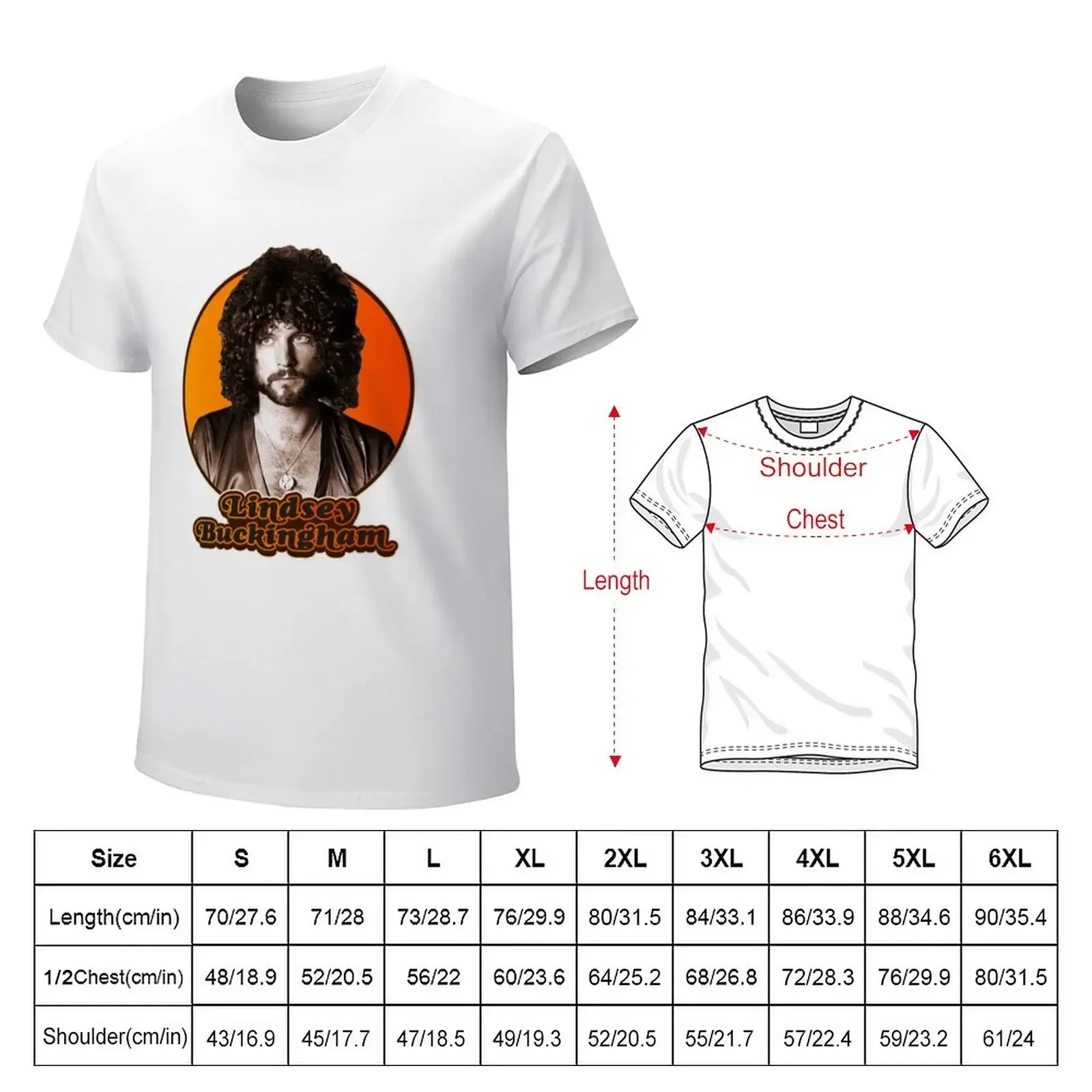 Lindsey Buckingham T-Shirt sublime new edition anime tshirt boys animal print mens t shirt