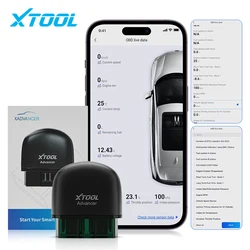 XTOOL Advancer AD20 PRO All Systems Diagnostic XTOOL AD20PRO OBD2 Scanner All Car Code Readers & Scan Tools for iPhone & Android