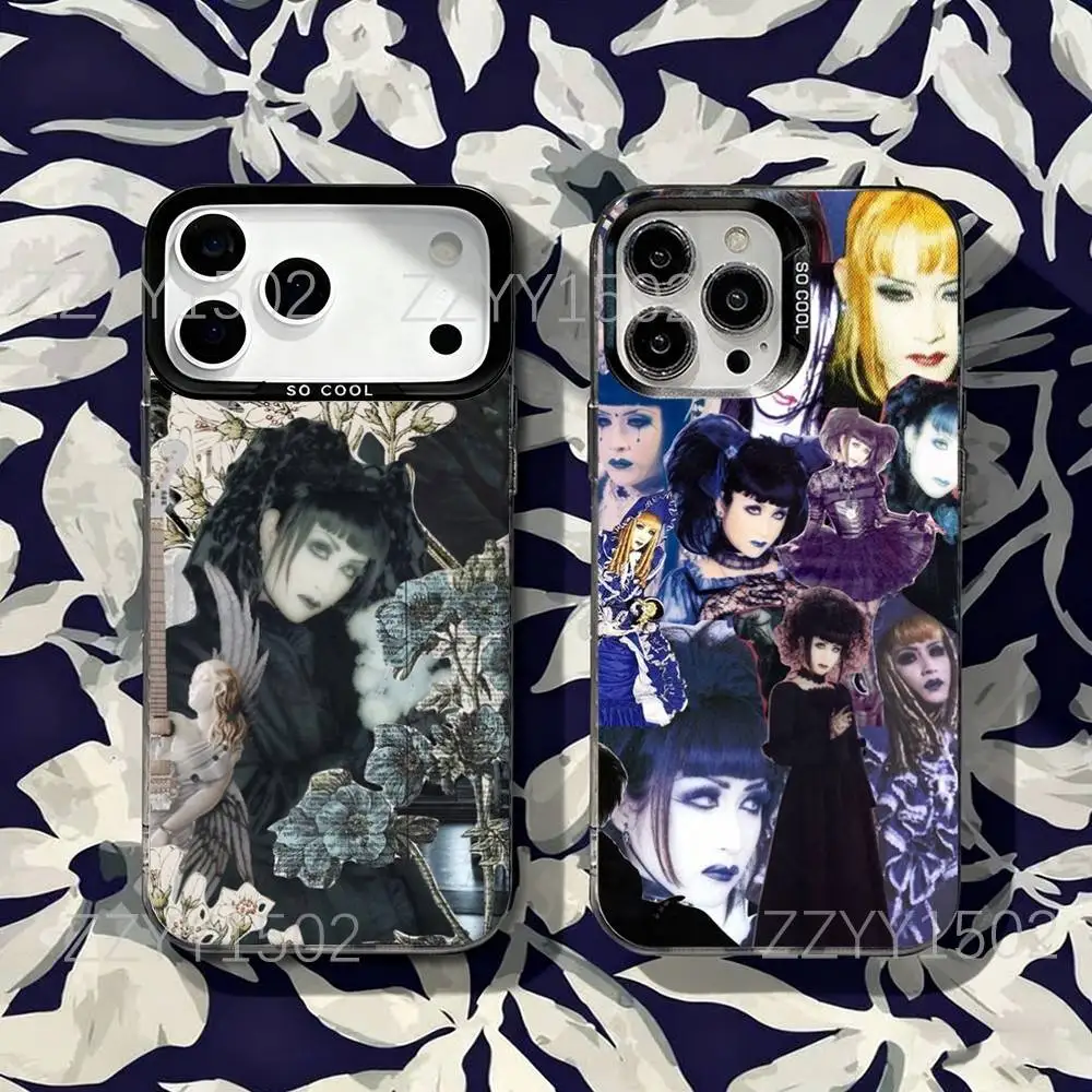 

Malice Mizer Rock Band Phone Case For iPhone 17,16,15,14,13,12,X,8,Pro,Max,Plus,SE4,Air,Mini HD Black IMD Matte