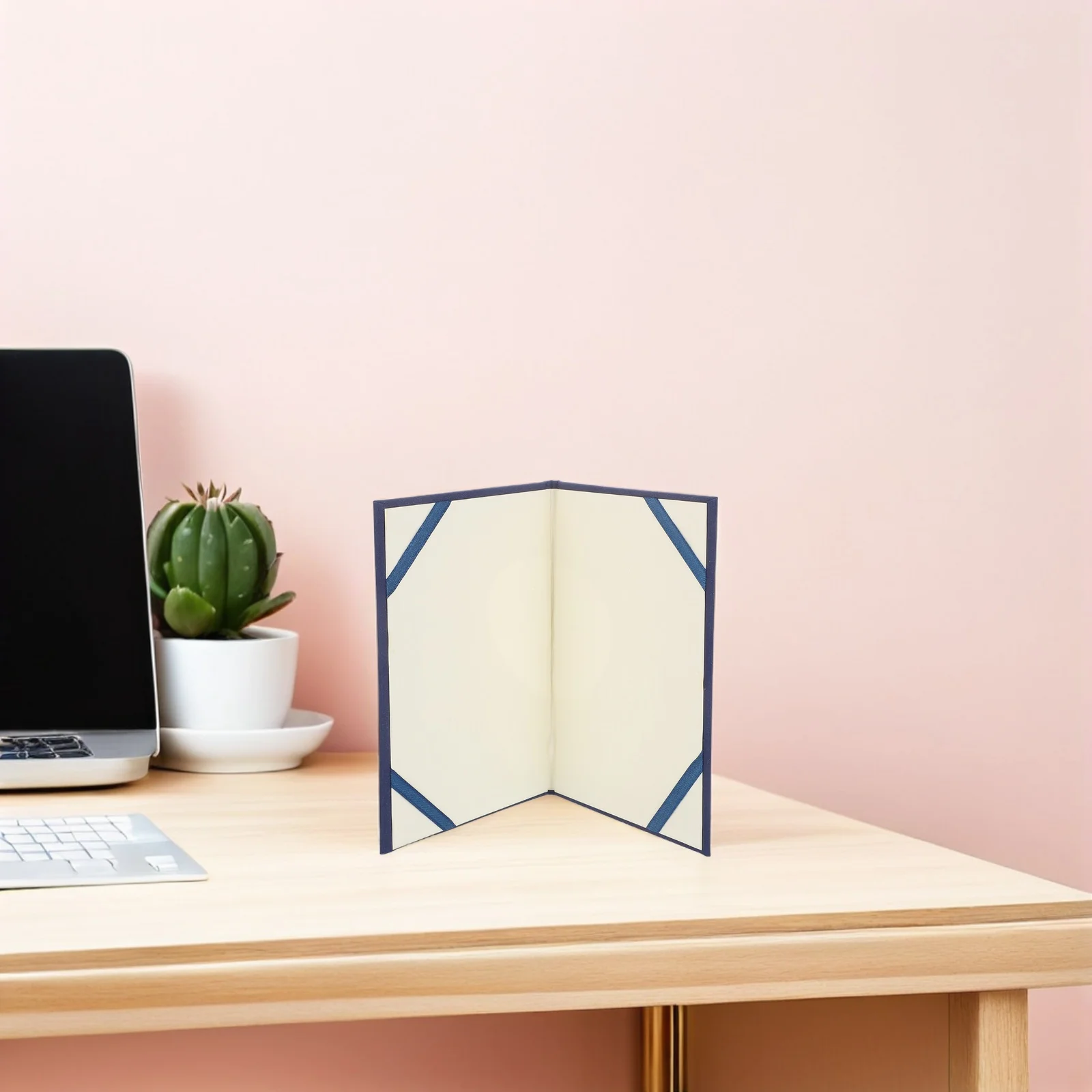 

5pcs Blue A5 Solid Color Diploma Holder Blank Certificate Cover Paper Award Folder For Graduation Document Protector Certificate