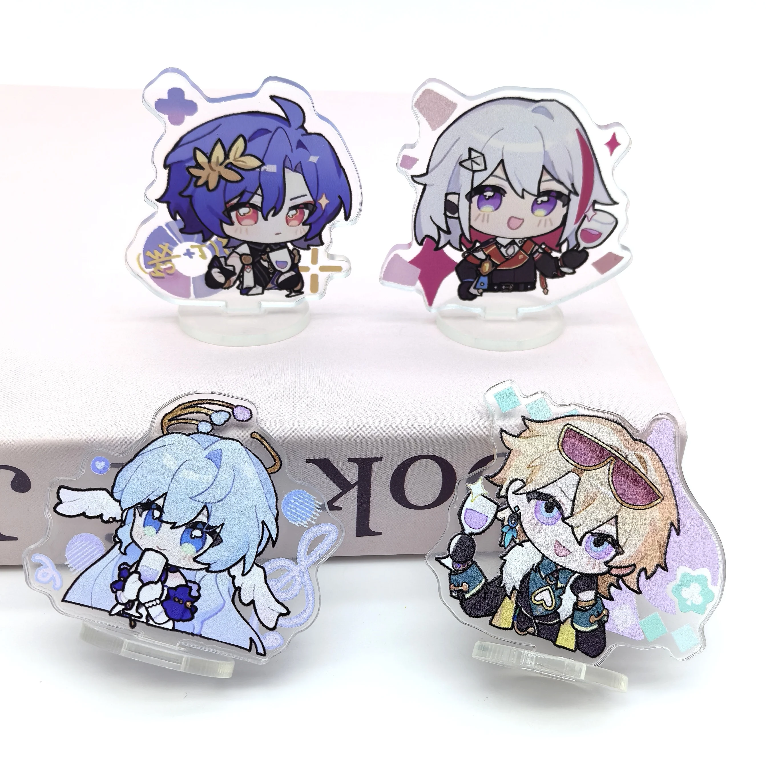 Jeu d'anime Honkai: Star Rail Aventurine Robin Dr. 1 pièce Ratio Mini panneau de décoration de bureau, cadeau d'anniversaire