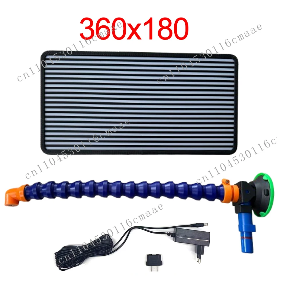 12V Dent Light with 6 Emitting Diode Light Adjustable Car Service Tool Dent Light  Board Zebra PDR