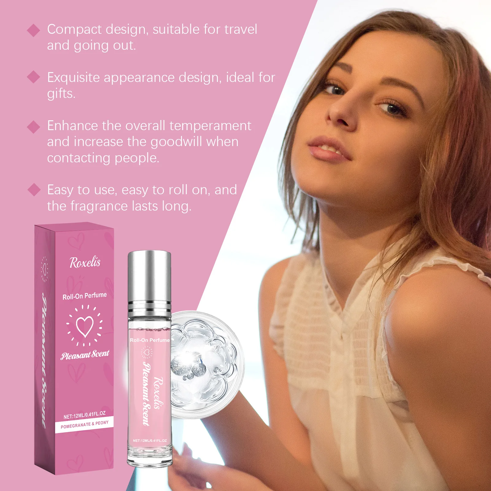12ml Pomegranate & Peony Roll - Fragrance-Oils Perfume recensione e prezzo