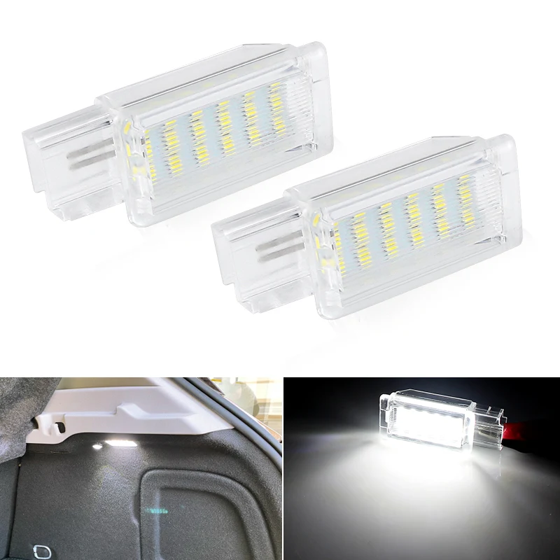 

2X Rear Trunk Lamp For Chevrolet Camaro Corvette Cruze Opel Astra Cadillac ATS CT6 SRX XTS Buick LED Luggage Compartment Light