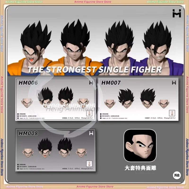 

Предварительный заказ: шарнирная фигура HM Dragon Ball Goku Black Gohan Divine Rice с плавающими волосами в масштабе 1/12 со скульптурой головы и