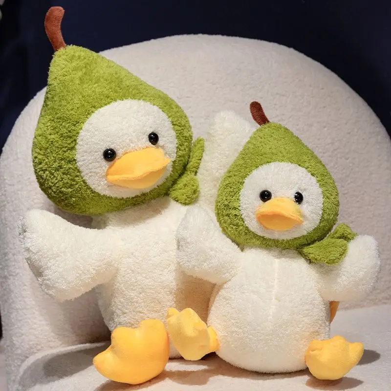 오리 인형 수면 베개 침대 동반자 소녀 인형 포옹 인형 생일 선물
