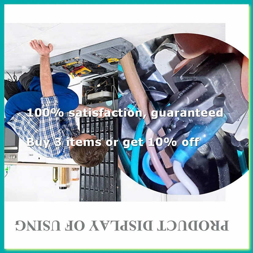 Replacement Part 3 Pin QP2-4.7/ QP2-4R7 4.7 Ohm Refrigerator PTC Start/ Relay for Most Mini Fridges and Coolers-DTB1