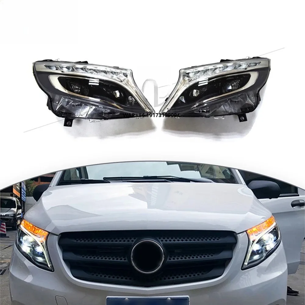 

V-Class/Vito W447 Head Lamp LED Front Headlight Head Lamp Car Exterior Lighting Upgrade Replacement Auto Accessory