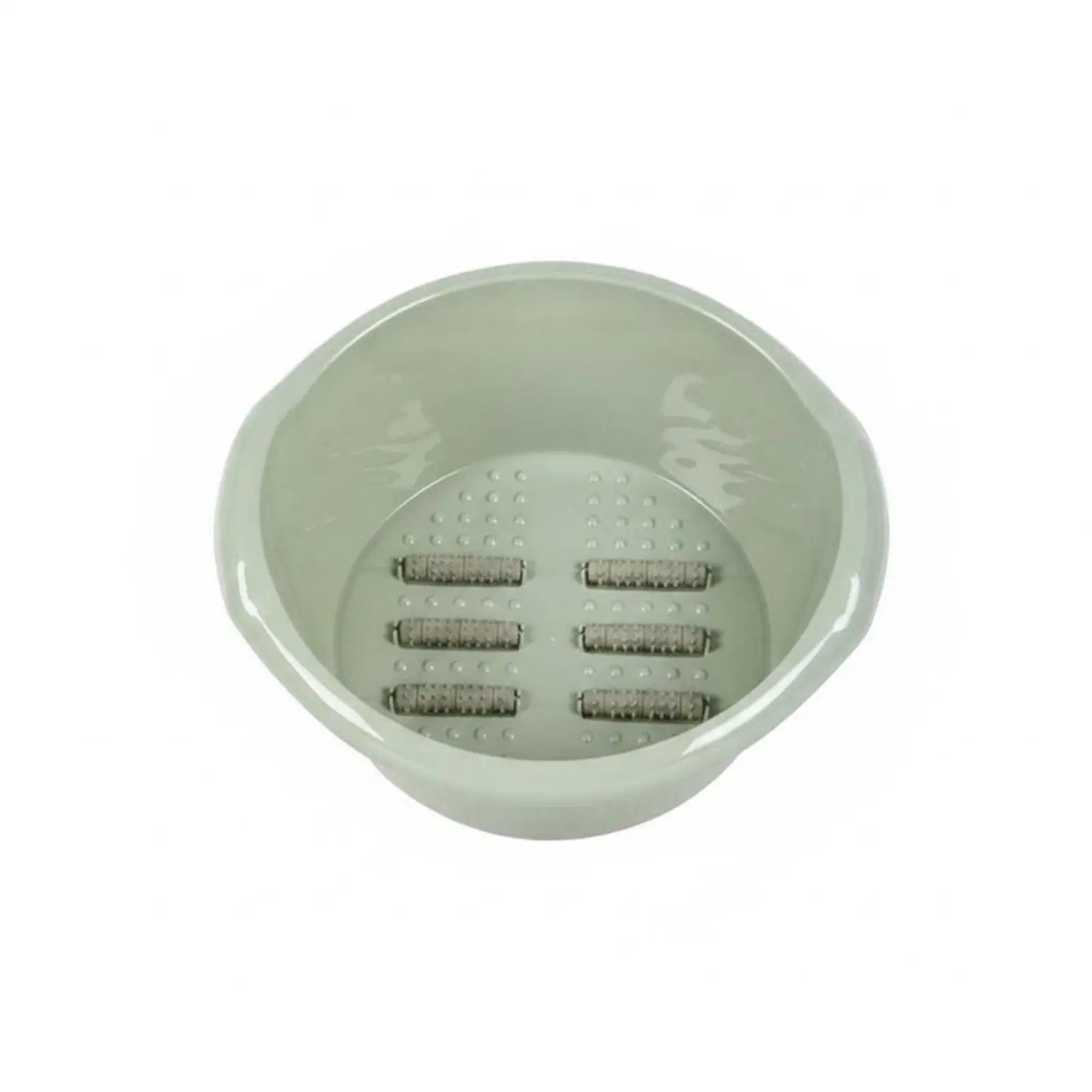 Foot Spa Bath Massager Basin with Rotating Rollers Plastic Soak Tub Multi-use Foot Bath for Home Cleaning
