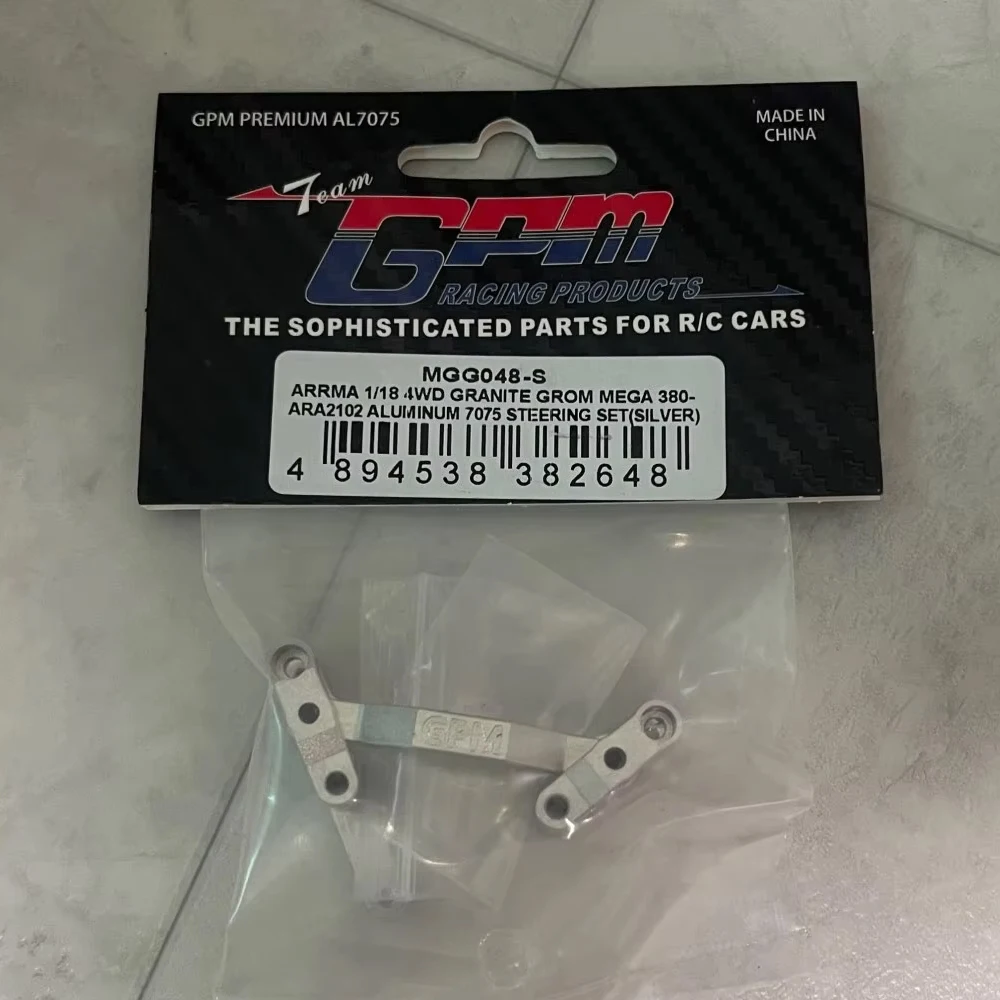 Conjunto de dirección metálica GPM ARA-2708 ARA-2594 ARA340202 para ARRMA 1/16 MINI KRATON QUAKE MOJAVE 1/14 TYPHON 1/18 GRANITE GROM