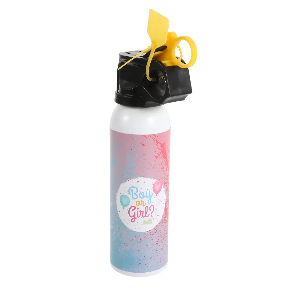 

Girl Spray Bottle Baby Fire Extinguisher Plastic Party Ornament for Gender Reveal