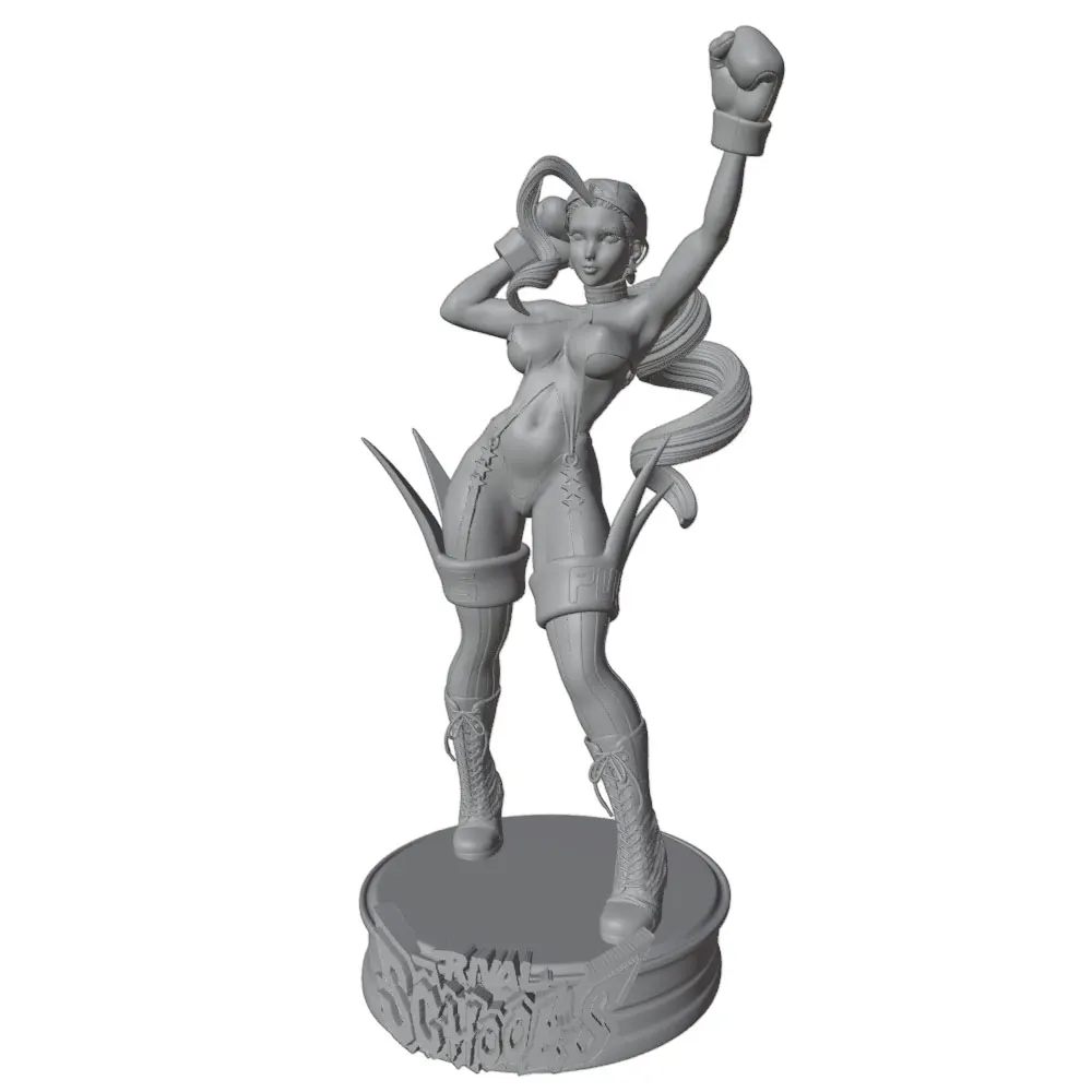 1/24 75mm  Sexy Girl Resin Model Kits GK Miniature 3D Printed Gray Model Figurine DIY Doll Model Unassembled And Unpainted