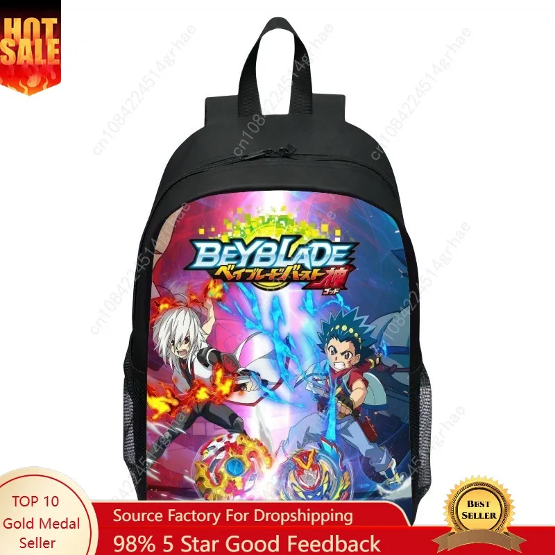 16 inch 3D children's backpack Beyblade Buttst combat gyro primary school backpack kindergarten backpack