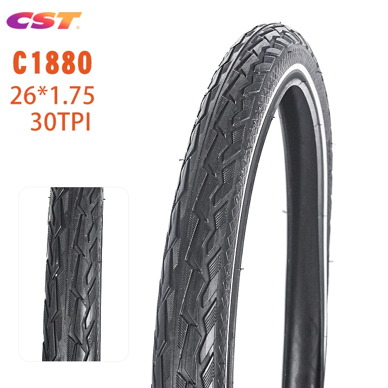 CST Mountain Bike Tire 26inch EPS Anti Puncture 26er 26X1.75 Pneu Bicicleta MTB Bicycle Tires C1880