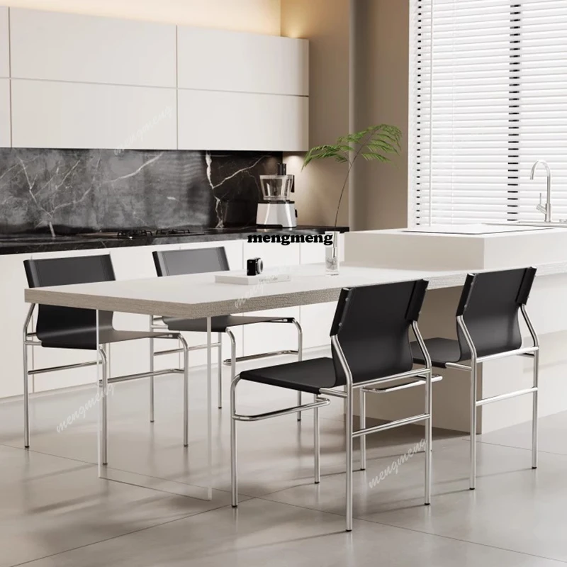 

Italian Minimalist Dining Chairs European Designer Modern Vintage Dining Chairs