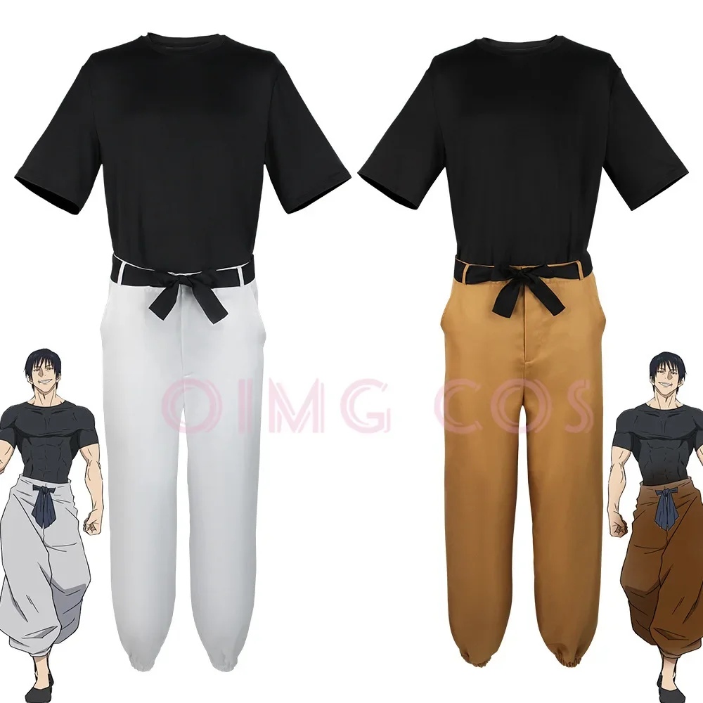 

Fushiguro Toji Cosplay Costume Japanese AnimeUniform Halloween Game Costumes Outfits Men Game Character