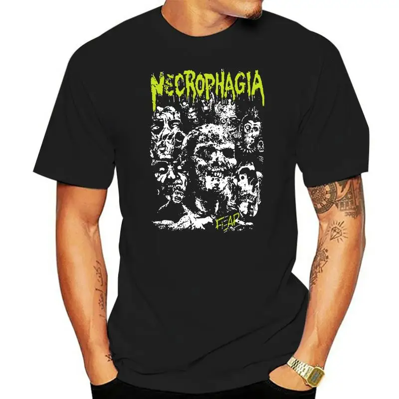 Necrophagia tee T-Shirt Killjoy death metal band S M L XL 2XL 3XL Numb & Number