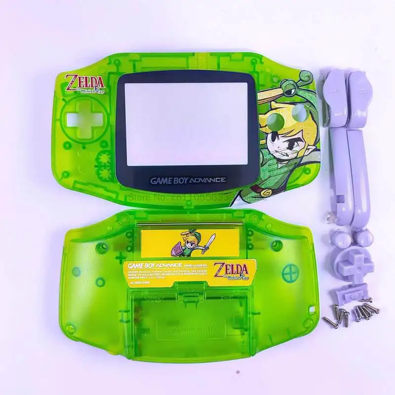 Packaging Gba Case Shell: Squirtle Charizard Gengar Limited Edition Compatible With Original And Ips Screen Anime Periphery Gift view 2