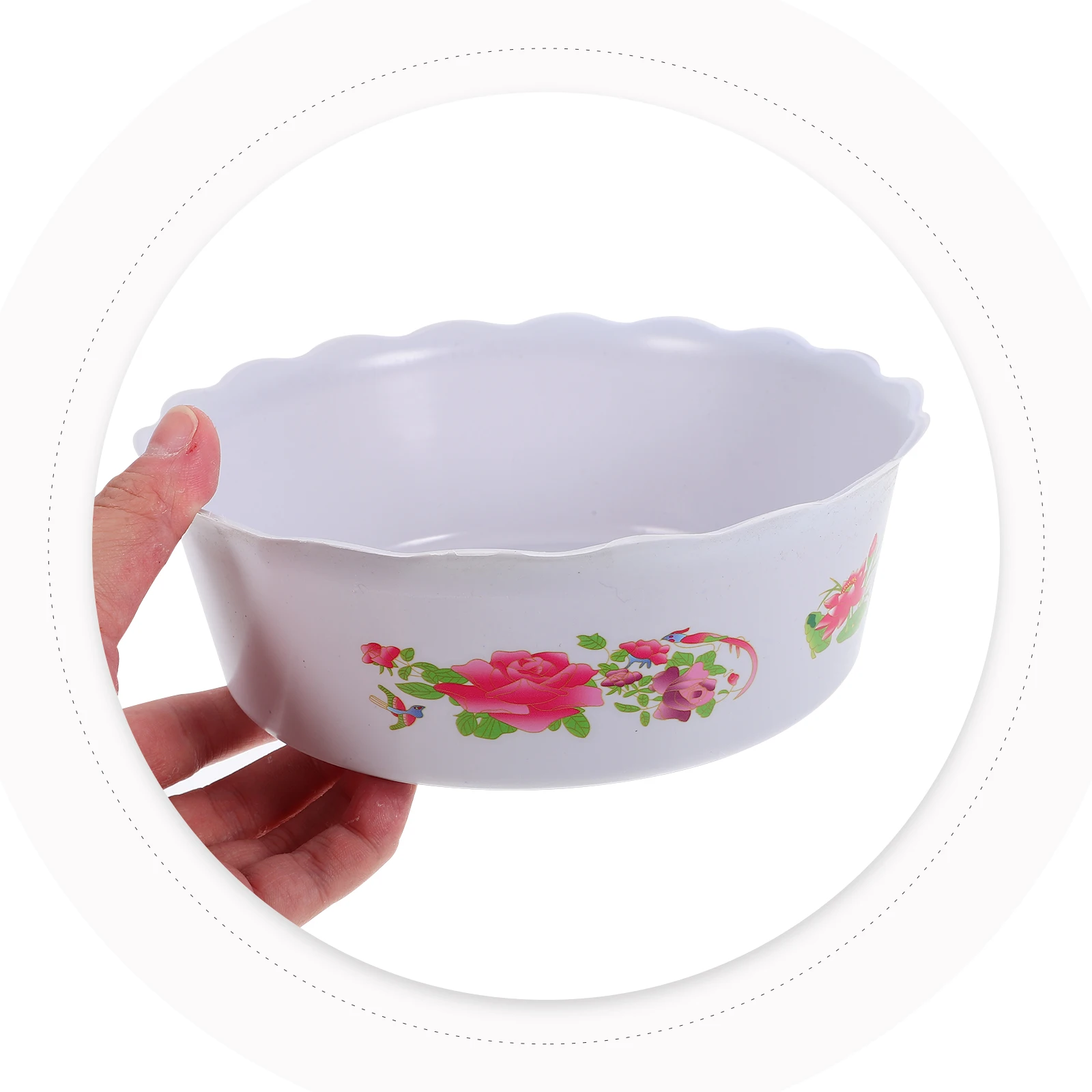 

6pcs Hydroponic Planter Flowerpot Water Bowl Daffodil Pot Plastic Decorative Fish Tank Smooth Home Balcony Planting