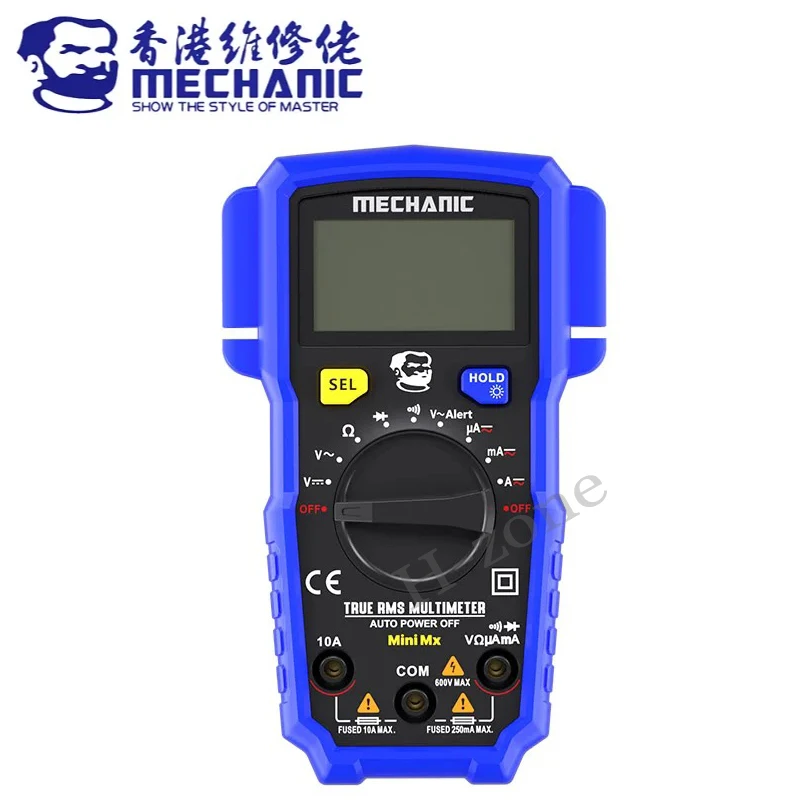 

MECHANIC Mini MX Intelligent High Precision Multimeter Smart Anti-burn Automatic Shutdown Voltage Current Measuring Instrument