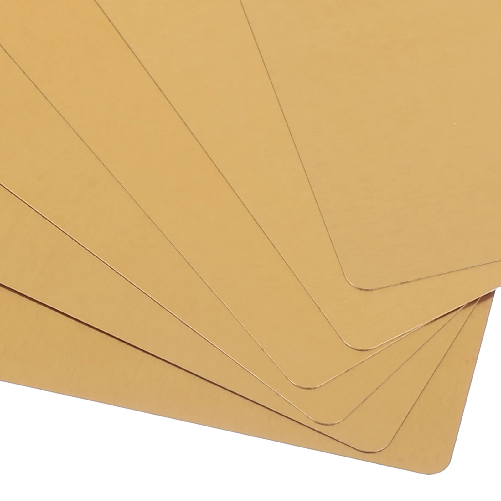

100 Pcs Cards Aluminum Business Engraving Blanks Sublimation UV Alloy Metal for Printing