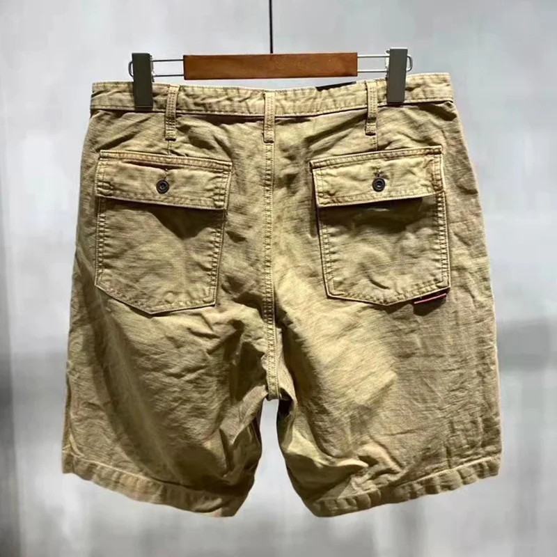 Men's Summer Five-point Pants Sports Tooling Overalls Casual Shorts Outdoor Hiking Travel Trekking Climb Fishing 5 Split Panties