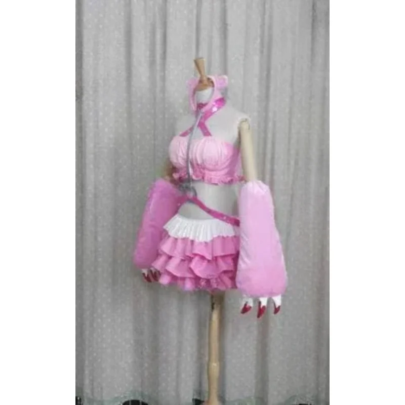 SUPER SONICO GRG Racing Queen Genus Gloomy Bear Cosplay Costume with socks