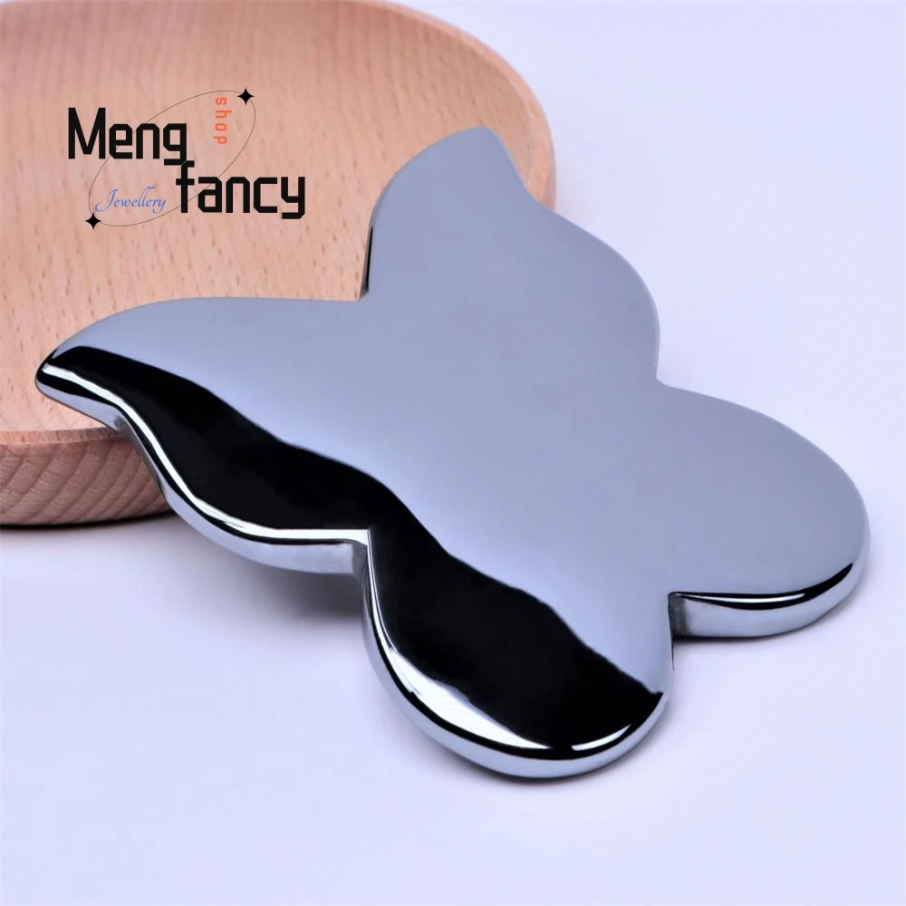 Energy Stone Terahertz Scraping Board Health Care Beauty Massage Butterfly-shaped Piece Simple Exquisite High-grade Holiday Gift