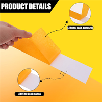 A23E-12Pcs Zero Gapwoodworking Tape,For More Accurate Cuts On Miter Saw, Zero Clearance Insert For Positioning Wood Cutting