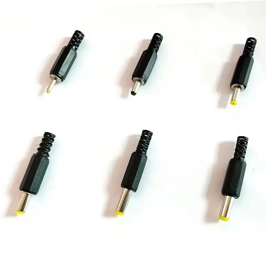 1Pcs DC Power Plug Socket YX5.5‑2.1mm 5.5‑2.5mm 0.7/1.7mm DC Barrel Jack Connector for CCTV Camera LED Strip Power Adapter
