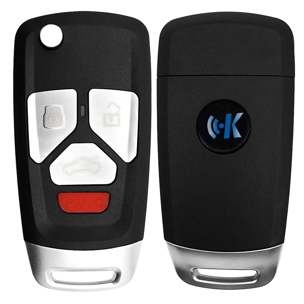 2 pz/lotto KEYDIY KD900 KD Remote B27-3/4 NB27-3/4 chiave per auto per programmatore chiave Audi Style KDMINI/KD-X2/KD-MAX