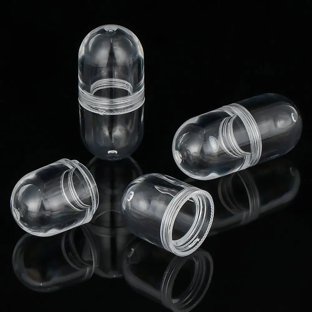 

5 шт./компл., мини-водонепроницаемый контейнер для лекарств, коробка для хранения лекарств, разделители для лекарств, бутылка, пустая капсула, чехлы для таблеток