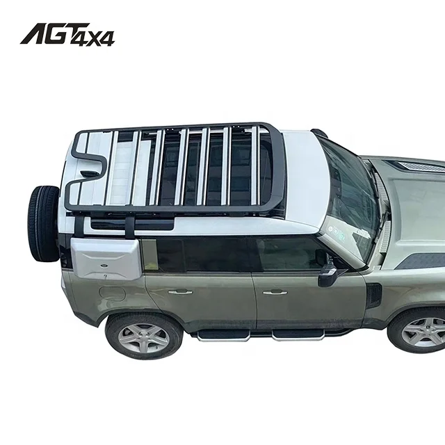 AGT4X4 Aluminum Roof Basket For Land Rover Defender 2020 Auto Accessories roof rack