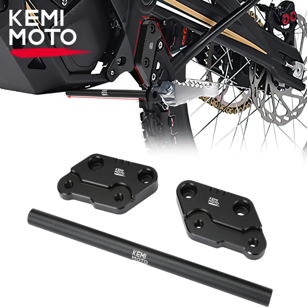 Foot Peg Extension Bracket Kits For Talaria Sting MX3 MX4 Electric Dirt Bike Footpeg Extenders Support CNC Aluminum Accessories